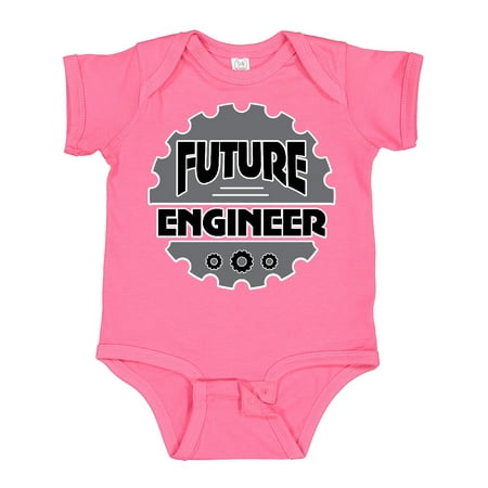 

Inktastic Future Engineer Boys Girls Engineering Gift Baby Boy or Baby Girl Bodysuit
