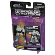 Transformers Heroes of Cybertron (2001) Hasbro G1 Decepticon Megatron Figure