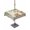 SpringGreen Beige Wheat, variant on Outdoor Tablecloths with Umbrella Hole & Zipper, Spring Botanical 60 x102 Inch Rectangle Tablecloths, Watercolor Leaves Deers Birds Country Waterproof Table Cloth, Patio/Pool/Picnic Table Covers