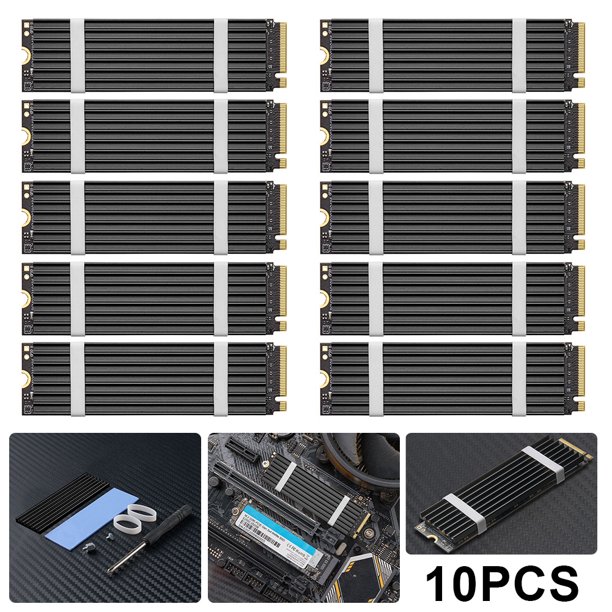 Radiador Calor Del Disipador Disco Duro Estado Sólido M.2 para NGFF NVMe 2280 SSD ()