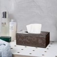 thumbnail image 4 of Bran Case/container For Paper Handkerchief Pack, For Household And Office, Pu Leather, Rectangular Handkerchief Box Made Of Leather, 4 of 5