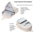 thumbnail image 2 of Lightweight Student Backpack Functional Pockets Large Capacity Girls School Bag, 2 of 6