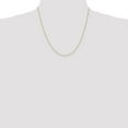 thumbnail image 4 of Diamond2Deal 10K Yellow Gold 1mm Singapore Chain Necklace for Women 20", 4 of 5