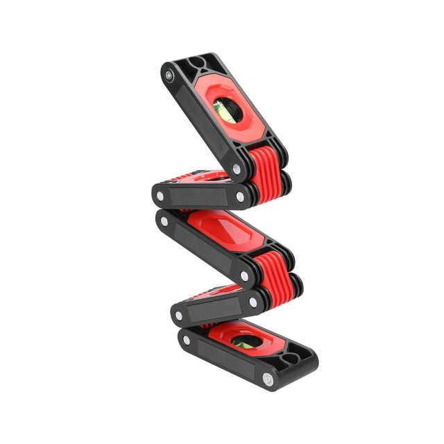 Amdohai 600mm Foldable Level Ruler 45° 90° 180° Multi-Angle Level Measuring Tool Corners Stairs Scriber 4