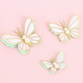thumbnail image 6 of NIBOLOG 3Pcs/Set Cake Toppers Cute Small Lightweight Faux Pearl Butterfly Birthday Cake Toppers for Party, 6 of 8