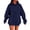 Dark Blue -CJ48, variant on Nestiefly Oversized Hoodies for Women 2026 Winter Jackets Clothing Y2K Cute Crewneck Sweatshirts Pullover Fashion Tops Dark Blue S