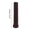 thumbnail image 4 of Unique Bargains 2 Pair Eyeglass Temple Tips High Elasticity Pattern Anti-slip Ear Hooks 2.17" L Brown, 4 of 5