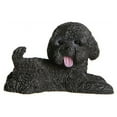 thumbnail image 6 of Petorama Handmade Mini Poodle Resin Statue 1-6 in Black (Set of 2), 6 of 11