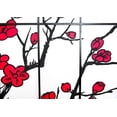 thumbnail image 4 of Legacy Decor Plum Blossom 6 Panel Room Divider, 70" Tall, Black, 4 of 5
