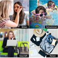 thumbnail image 4 of Juego de 3 bolsas de artículos de tocador transparentes, bolsa de avión transparente, bolsa de artículos de tocador para transportar líquidos, cosméticos, 4 of 4