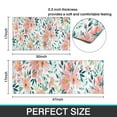 thumbnail image 7 of Pioneer Flower Floral Print Pattern Kitchen Rugs Sets Of 2,Anti Fatigue Kitchen Mat Rugs Non Slip Washable,Decorative Kitchen Floor Mats for Kitchen,Sink,Laundry,17"x30"+17"x47", 7 of 7