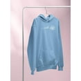 thumbnail image 3 of Wish Dandelion W Hearts Hoodie Women -Image by Shutterstock, Female x-Large, 3 of 4