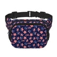 thumbnail image 1 of Balery American Stars Mochila Cinturón para Mujeres y Hombres, Bolsa de Cintura Impermeable de Doble Capa con Correa, 1 of 9