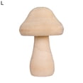 thumbnail image 2 of Walbest Mini Wooden Mushroom DIY Unfinished Mini Kids Toy Mushroom, Children Early Dducation DIY Painted Toys, Home Office Desktop Ornament, 1Pc, 2 of 7