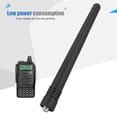 thumbnail image 3 of Antena Walkie Talkie, Antena VHF/UHF Frecuencia VHF UHF 136-174MHz Capacidad De Recepción Fuerte Frecuencia 400-520Mhz Para UV-5RE Para UV-5RA Para UV-5R, 3 of 7