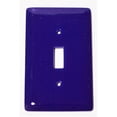 thumbnail image 1 of Aquila Art Glass WP1030-1GS Deep Cobalt Blue 1 Gang Switch, 1 of 3