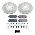 thumbnail image 2 of PowerStop Front Semi-Coated Rotor and Low-Dust Ceramic Brake Pad Kit SC1043, 2 of 3
