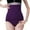 Purple, variant on Wyongtao Women's Stretch Underwear Tummy Control Soft Underpants Ladies High Waisted Briefs Panties,Red XL