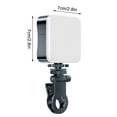 thumbnail image 2 of KCGYNP LED Light Up The Lamp-Mini Cute White Portable Video Light with 1/4 Inch Screw Hole for Camera Tripod,Bright and Even Lighting for Photos and Videos,Battery Operated, 2 of 7