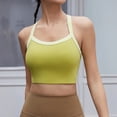 thumbnail image 4 of Endives Sports Bra For Women Racerback Comfort Wide Strap High Support with Padded Full Coverage Gym Yoga Bras Fitness Running Workout Wear, 4 of 6