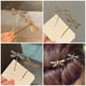 thumbnail image 5 of 6 pinzas para el pelo vintage con forma de libélula, pequeñas, con forma de libélula, 5 of 7