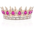 thumbnail image 4 of Couronne de Strass Bandeau Décoratif pour Mariée Coiffe pour Anniversaire, 4 of 8