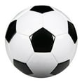 thumbnail image 5 of Classic Black and White Soccer Ball Size 5 with Pump, Official Size & Weight, Thicker PU Tight Weaved Suitable for boy and Girl and for Adult Lawn Indoor Outdoor and Sports Training Balls, 5 of 7