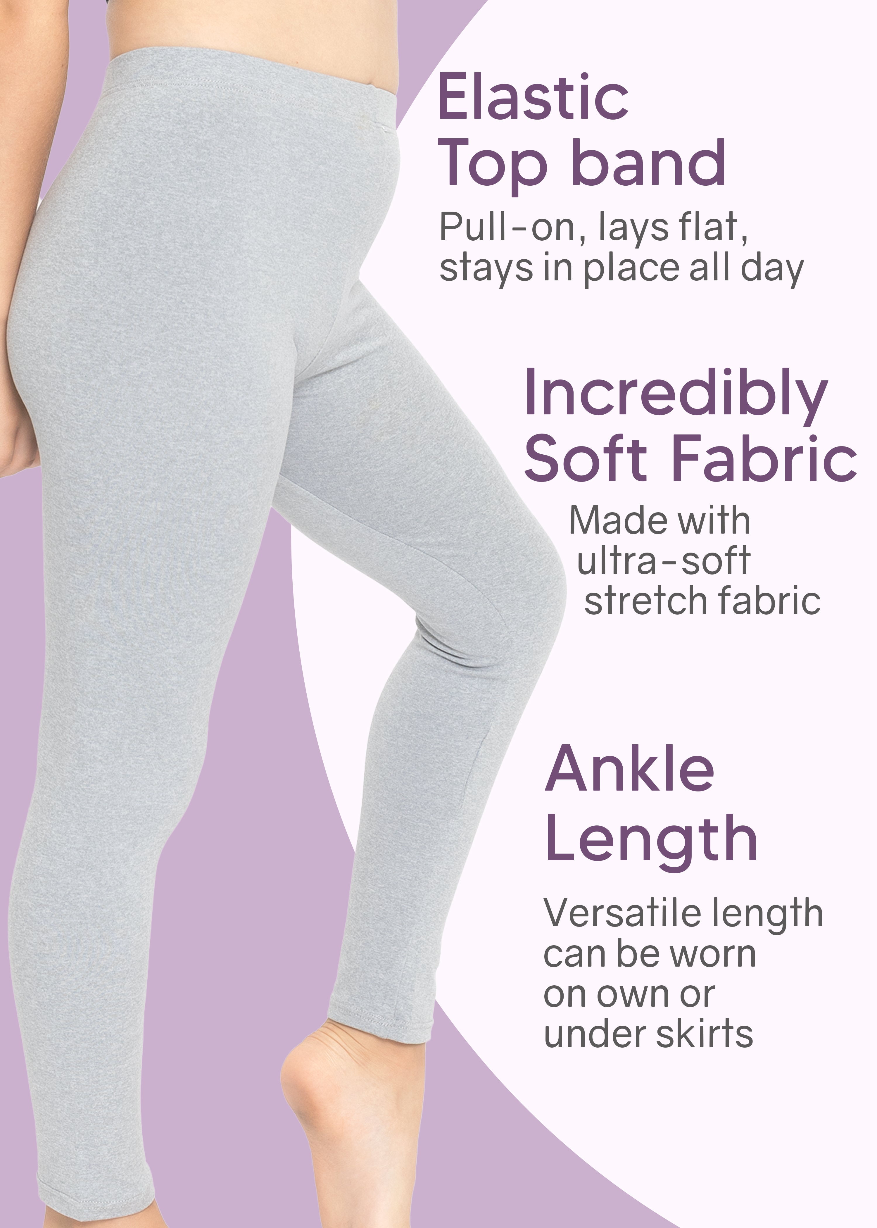 Stretch Is Comfort Girl's Long Sleeve Crew Neck and Leggings Set Baby Blue Large
