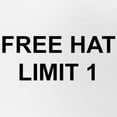 thumbnail image 2 of CafePress - Free Hat Limit 1 - Adjustable Unisex Printed Trucker Hat with Mesh Back, 2 of 10