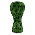 thumbnail image 2 of Yuyamidu Green Golf Ball Golf Club Head Cover with Soft Lining Easy to Put on Driver Headcover PU Leather Golf Club Cover Golf Gift for Golfers, 2 of 7