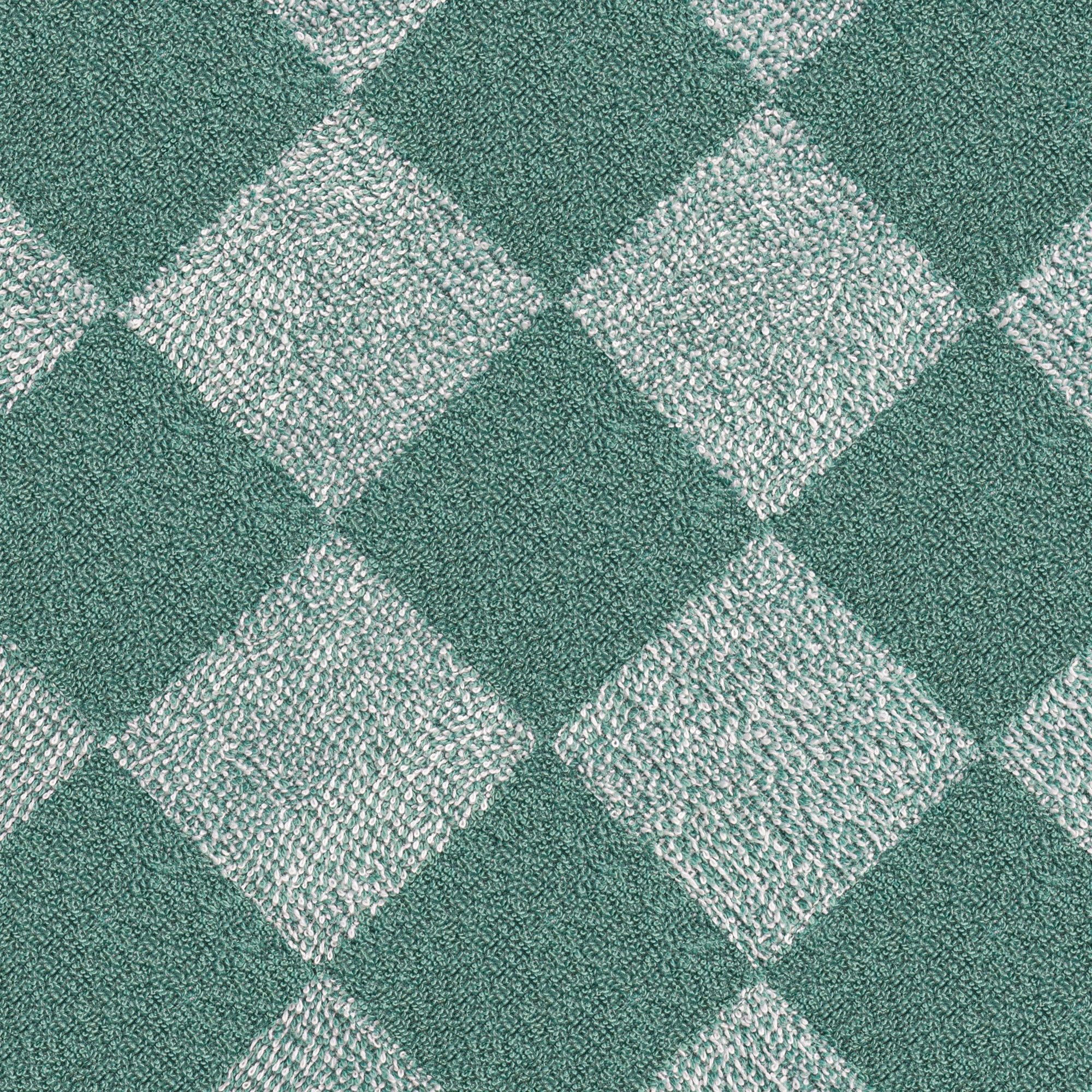 Mainstays Performance Checkered Bath Towel, 54" x 30", Sage - Pack of 4