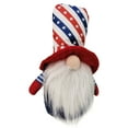 thumbnail image 3 of 4th of July Patriotic Gnome Decorations, Handmade Gnomes Plush Table Ornaments Gift for Independence Day Memorial Day Presidents Day Veterans Day Armed Forces Day, 3 of 7