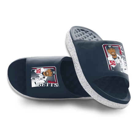 Youth ISlide Mookie Betts Los Angeles Dodgers Player Portrait Slide Sandals