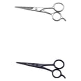 thumbnail image 1 of Recortador de Pestañas de Cejas de 2 Piezas, Tijeras de Barba de material acero Inoxidable de 4,80 Pulgadas, Herramienta de Maquillaje, Aseo Facial para Hombre, 1 of 5