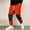 Orange, variant on Fnnxeal Mens Sweatpants, Fall Winter Drawstring Casual Slacks with Stretch Elastic Waist Army Green Sweatpants for Men Size L
