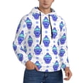 thumbnail image 2 of Junzan Winter Snowflake Skiing Skull for Men's Hoodie - Fall Pullover Hooded Sweatshirt-Hooded Sweatshirt for Men - Men's Stylish Sweatshirt for Winter & Autumn-3X-Large, 2 of 7