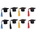 thumbnail image 1 of Shisuyan 8pcs Grad Hat Decor Nonwoven Fabrics Decoration For Shopping Mall Events, 1 of 8