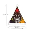 thumbnail image 3 of Rocae Wolf With Wildflowers for Christmas Hat for Kids Hats Christmas Party Supplies, 3 of 6
