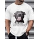 thumbnail image 1 of Men's Dog Print T-shirt, Casual Short Sleeve Cotton Blend Crew Neck Tee, Men's Clothing For Outdoor, Casual Sporty Tee, Summer Gifts, 1 of 6