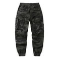 thumbnail image 3 of JAKANYQ Men's Outdoor Work Pants Versatile Work Pants Work Pocket Trousers Soft Pants, 3 of 8