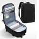thumbnail image 2 of Xihbxyly Mochila de Viaje de Gran Capacidad, Impermeable, para Senderismo, con Puerto de Carga Usb y Compartimento Separado para Zapatos, Ideal para Uso Diario y Aventuras Al Aire Libre., 2 of 5