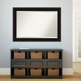 thumbnail image 3 of Amanti Art Portico Espresso Beveled Wood Wall Mirror 29.75 x 41.75 in., 3 of 5