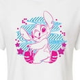 thumbnail image 3 of Disney - Lilo & Stitch - Stitch Haze - Juniors Cropped Cotton Blend T-Shirt, 3 of 5
