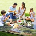 thumbnail image 4 of GZHJMY Landscape Large Picnic & Outdoor Beach Blanket, Waterproof Foldable Sandproof 3-Layer Picnic Mat for Camping,Hiking,Travel,Park,Concerts,78"X 78", 4 of 6