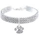 thumbnail image 1 of Uds. Collar para perro con diamantes de imitación de 20cm, Collar ajustable para mascota de cristal, 1 of 5