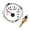 WS-1-sensor, variant on 40-120 Water Temp Gauge With M16*1.5 Water Temperature Sensor Sender 52mm Water Temp Meter Indicator For Car Boat Motorcycle ,Easy to Install