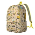thumbnail image 2 of Construction Vehicles Pattern Backpack for School,Schoolbag with Adjustable Shoulder Straps & Padded Back,15.7"x11.8"x5.5", 2 of 5