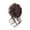 Dark brown, variant on Bun Ponytail Chignon Brazilian Human Hair Curly Wavy Messy Bun Extensions Hair Pieces for Women Messy Bun Hair Piece Hair