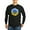 Black, variant on CafePress - Pray For Ukraine Blue And Yellow Sunflower Long Sl - Long Sleeve Dark T-Shirt