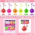 thumbnail image 2 of Puffer Balls AMENON Light Up, paquete de 24 unidades para el día de San Valentín para niños, 2 of 6